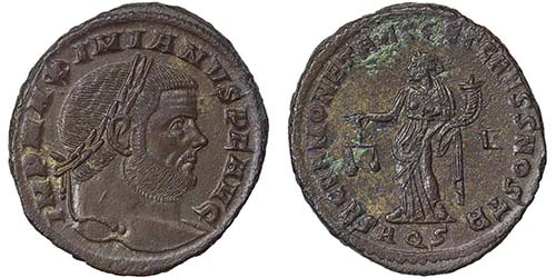 Empire Maximianus (286-305 AD) ... 