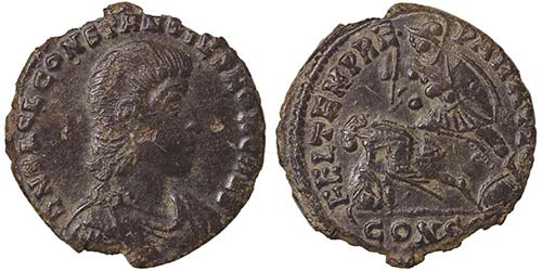 Empire Costanzo Gallo (351-354 AD) ... 