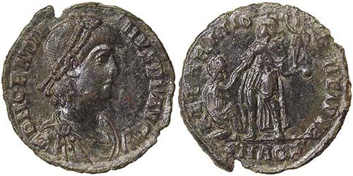 Empire Gratianus (366-383 AD) Æ ... 