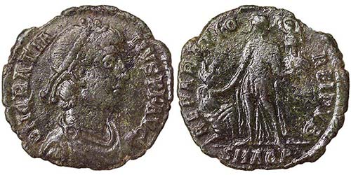 Empire Gratianus (366-383 AD) Æ ... 