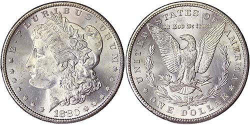 United States  1 Dollar (Morgan ... 