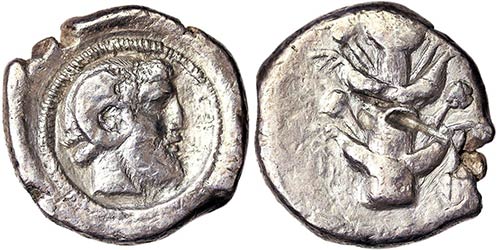 Kyrenaika Tetradrachm 480-401 BC ... 