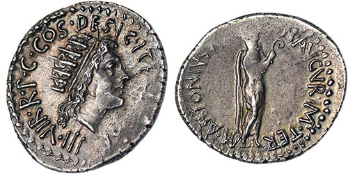 Republic Marc Antony (38-37 BC) ... 
