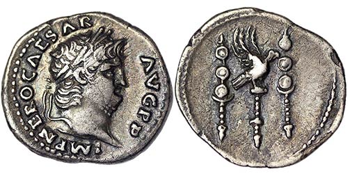 Empire Nero (54-68 AD) Denarius ... 