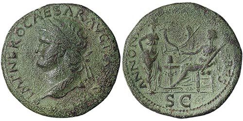 Empire Nero (54-68 AD) Sestertius ... 