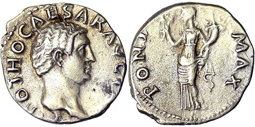 Empire Otho (69 AD) Denarius Rome ... 