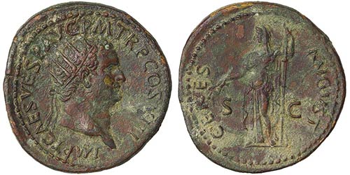 Empire Titus (79-81 AD) Dupondius ... 