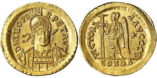 Empire Leo I (457-474 AD) Solidus ... 
