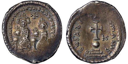  Heraclius, with Constantinus ... 