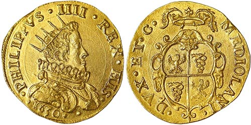 Italian States Milan Philip IV ... 