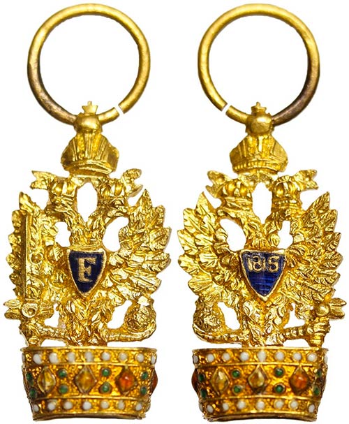 Austria Order of the iron crown ... 