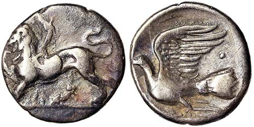 Sykion/Sicyon  Drachm 350-330 BC ... 