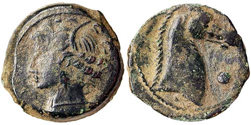 Zeugitania Carthage  Bronze ... 