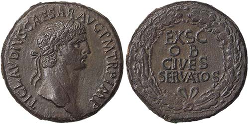Empire Claudius (41-54 AD) ... 