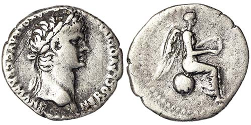 Empire Nero as caesar Quinarius ... 