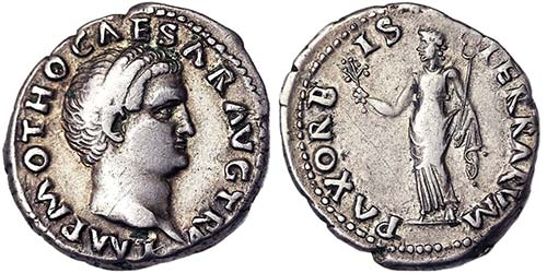 Empire Otho (69 AD) Denarius Rome ... 