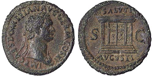 Empire Domitianus (81-96 AD) Asse ... 