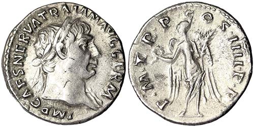 Empire Trajan (98-117 AD) Denarius ... 