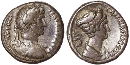 Empire Hadrianus and Sabina ... 