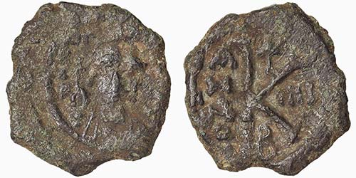  Mauricius Tiberius (582-602) 1/2 ... 