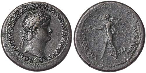EmpireNero (54-68 AD) Dupondius ... 