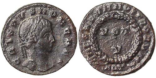 EmpireCrispo (317-326 AD) Follis ... 