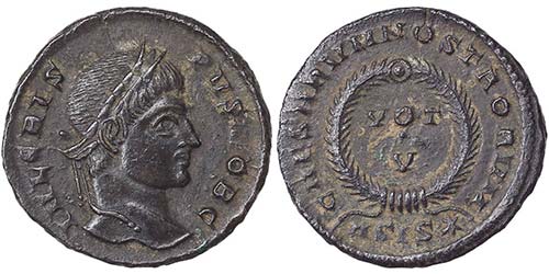 EmpireCrispo (317-326 AD) AE ... 