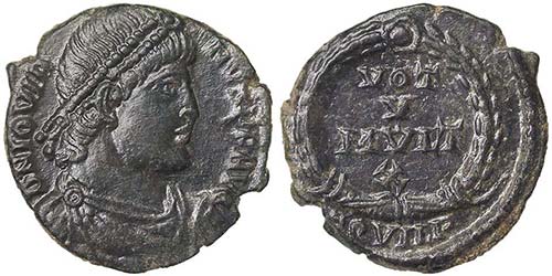 EmpireIovianus (363-364 AD) Æ ... 