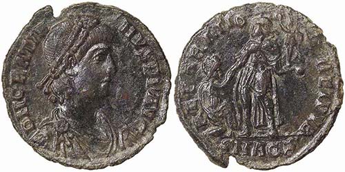 EmpireGratianus (366-383 AD) Æ ... 