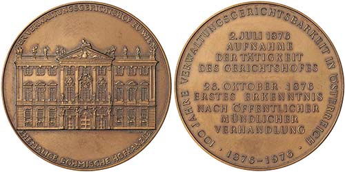 Austria Second Republic Medal 1976 ... 
