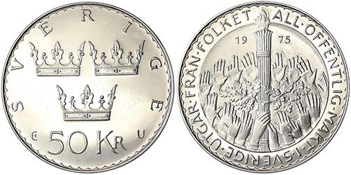 Sweden KingdomCarl XVI (1973-) 50 ... 