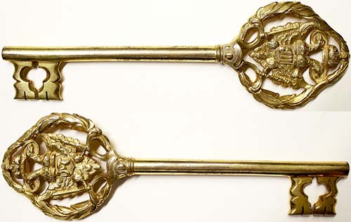 Austria  Chamberlain  key, Maria ... 