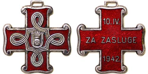 Croatia 1941-1945 Order of Merit I ... 