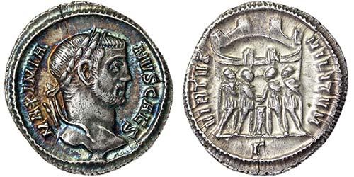Empire Galerius Maximianus Caesar ... 