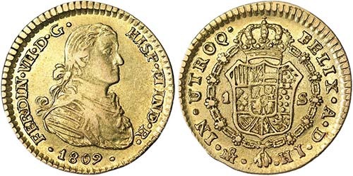 Spain Kingdom Ferdinand VII ... 