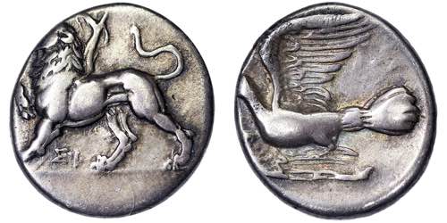 Sykion/Sicyon  Triobol 330-280 BC  ... 