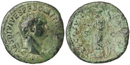 Empire Domitianus (81-96 AD) As ... 