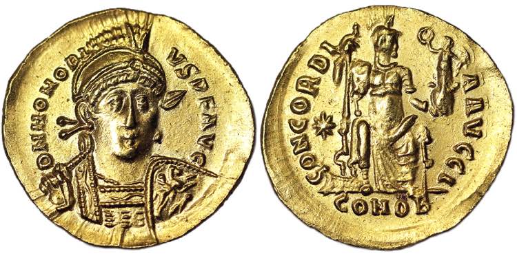 Empire, Honorius (393-423 AD) ... 