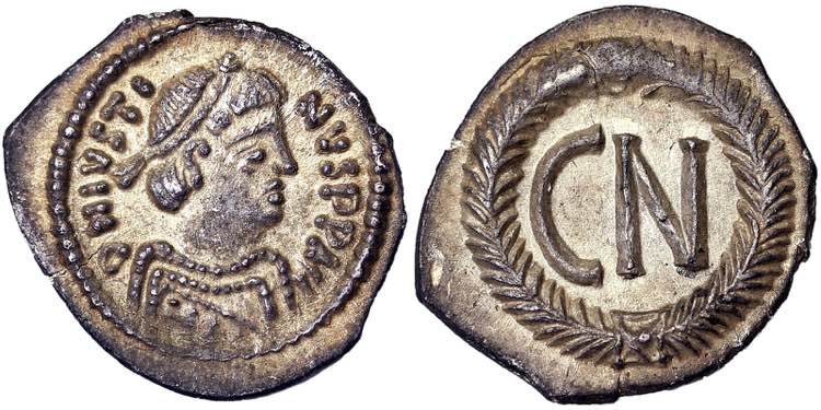 Italy Ravenna, Justin II (565-578) ... 
