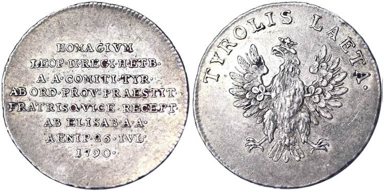 Austria. Austria Leopold II  Medal ... 