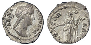 Empire Sabina ( 117-138)  Sabina ... 