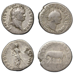 Empire  Titus (79-81 AD) Lot Lot ... 