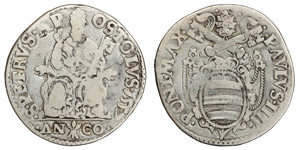 Italian States Ancona  Paul IV ... 