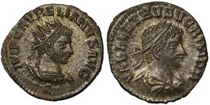 Empire   Aurelianus and Vabalathus ... 