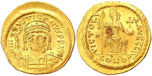    Justinus II (565-578) Solidus ... 