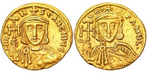    Constantinus V with Leo III ... 