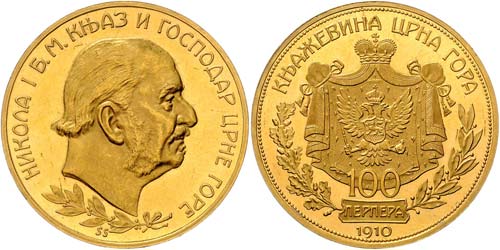 Montenegro Nikolaus I. 1860 - 1910 ... 