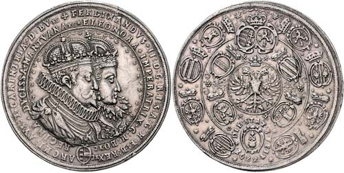 Ferdinand II. 1619 - 1637  2 Taler ... 