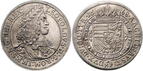Leopold I.  1657 - 1705  Taler ... 