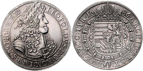 Leopold I.  1657 - 1705  Taler ... 